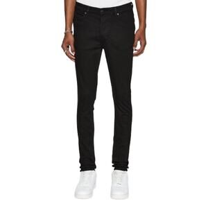 Ksubi Jeans Mens Size 32 Black Van Winkle Skinny‎ Fit Denim Stretch Grunge Goth